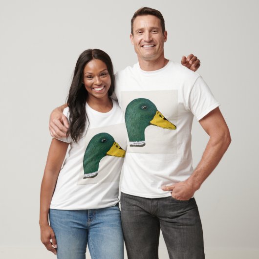 Mallard Duck (Drake), Waterverf  T-shirt (Unisex)