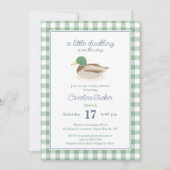 Mallard Duck Duckling Country Hunting Baby shower Kaart (Voorkant)