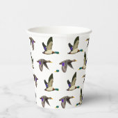 Mallard Duck enthousiastelingen Papieren Bekers (Rechts)