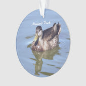 Mallard Duck Foto Ornament (voorkant)
