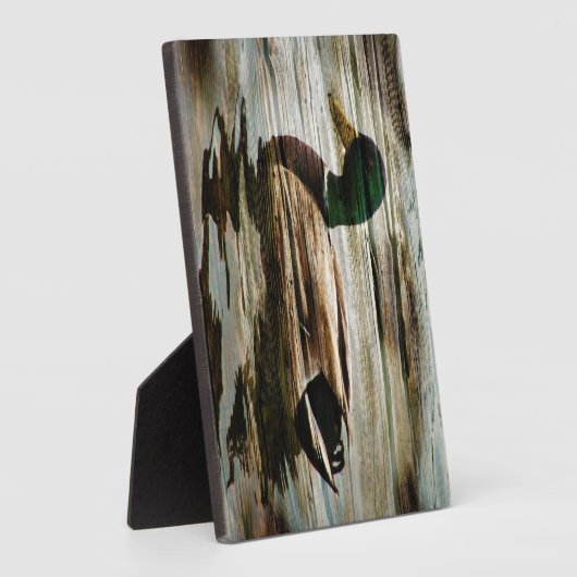 Mallard Duck Fotoplaat (Zijkant)