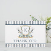 Mallard Duck gevouwen Dank je wel Briefpapier (Staand voorkant)