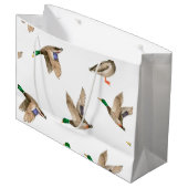 Mallard Duck Gift Bag Groot Cadeauzakje (Voorkant Gekanteld)