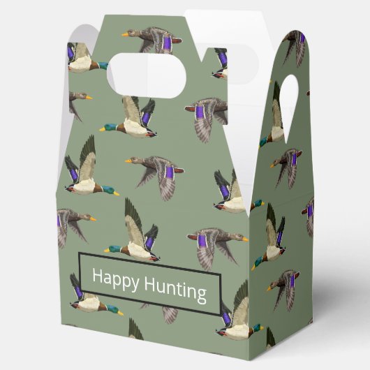 Mallard Duck Gift Bedankdoosjes (Geopend)