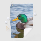 Mallard Duck Golfhanddoek (Insitu)