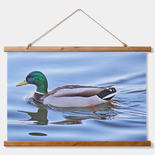Mallard Duck Hangend Wandkleed (Voorkant)