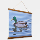 Mallard Duck Hangend Wandkleed (Gebogen)