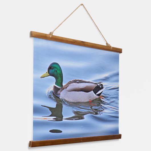 Mallard Duck Hangend Wandkleed (Gebogen)