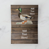 Mallard Duck Hartelijk dank Bedankkaart (Binnen)