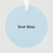 Mallard Duck Head Ornament (achterkant)