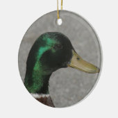 MALLARD DUCK HEAD ORNAMENT (Links)