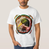 Mallard Duck Head T-shirt (Voorkant)