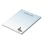 Mallard Duck - Heer houdt van een eend Notitieblok (Linkerzijde)