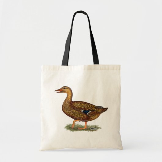 Mallard Duck Hen Tote Bag (Voorkant)