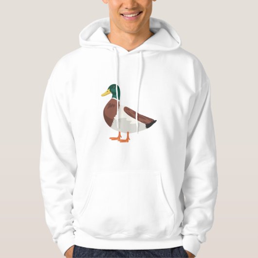Mallard Duck Hoodie (Voorkant)