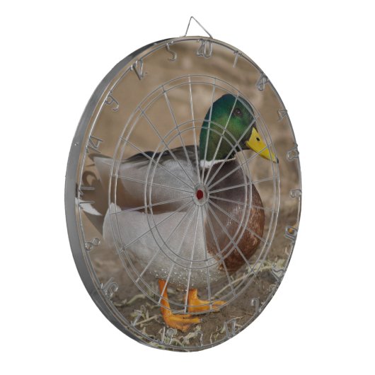 Mallard Duck Hunting Dart Board Dartbord (Voorkant Links)