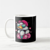 Mallard Duck Hunting Funny Valentine's Day Heart G Koffiemok (Links)