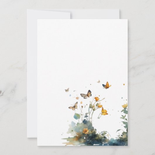 Mallard Duck Hunting Hunter Clothes Baby Shower Kaart (Achterkant)