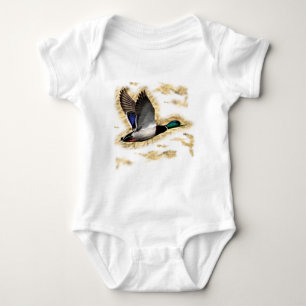 Mallard Duck Hunting Romper