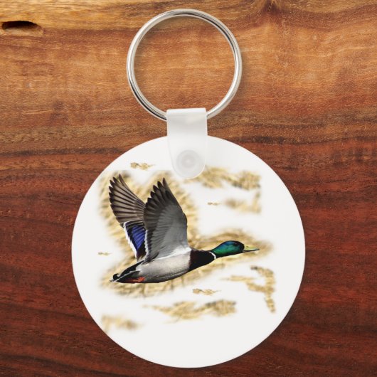Mallard Duck Hunting Sleutelhanger (Voorkant)