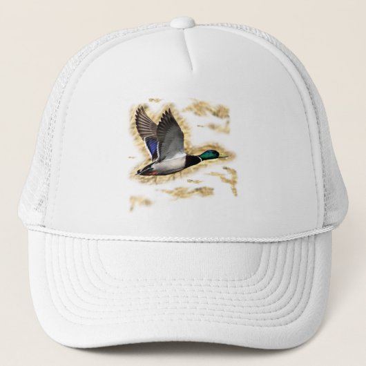 Mallard Duck Hunting Trucker Pet (Voorkant)