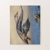 Mallard Duck in de Hudson Valle Legpuzzel (Verticaal)