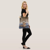 Mallard Duck in Downing Park Tote Bag (Op model)
