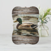 Mallard Duck Kaart (Staand voorkant)