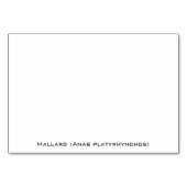 Mallard Duck Kaart (Achterkant)