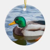 Mallard Duck Keramisch Ornament (Voorkant)