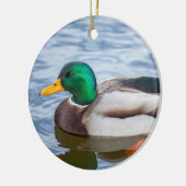 Mallard Duck Keramisch Ornament (Links)