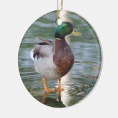 Mallard Duck Keramisch Ornament (Links)