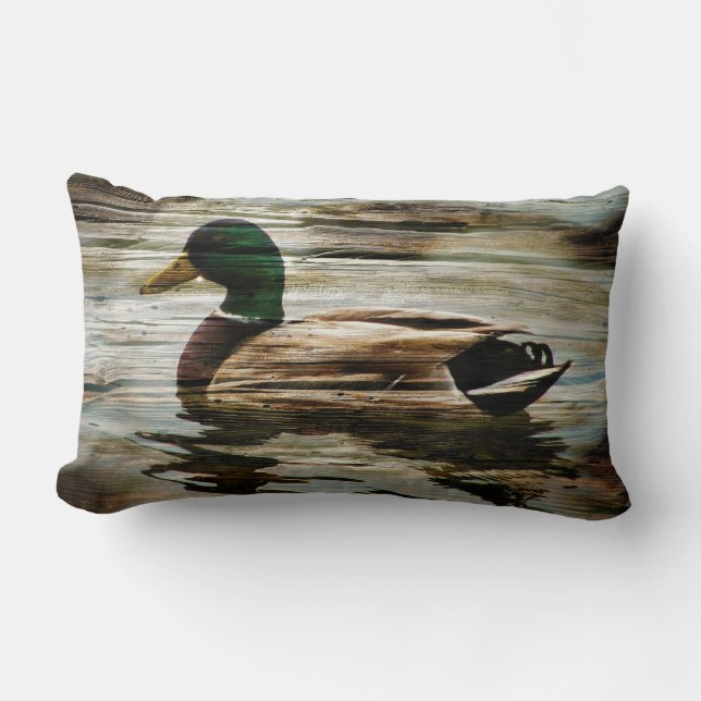 Mallard Duck Kussen (Voorkant)