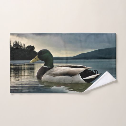 Mallard Duck Lake Bad Handdoek (Handdoek)