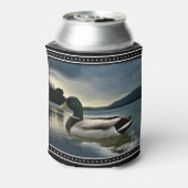 Mallard Duck Lake Blikjeskoeler (Blikje Achterkant)