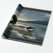 Mallard Duck Lake Cadeaupapier (Uitgerold)