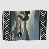 Mallard Duck Lake Golfhanddoek (Horizontaal)