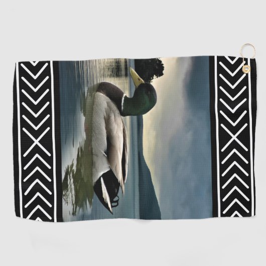 Mallard Duck Lake Golfhanddoek (Horizontaal)