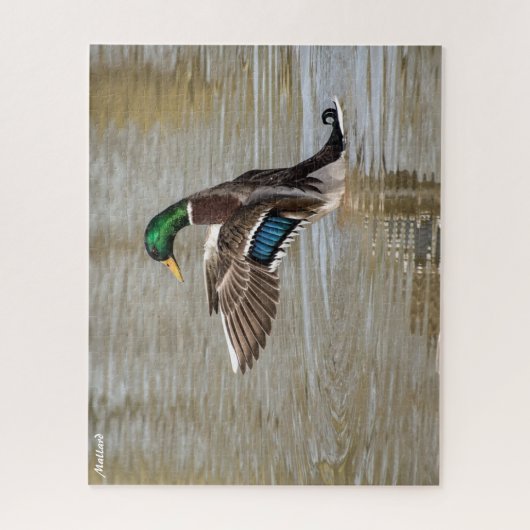 Mallard Duck Legpuzzel (Verticaal)