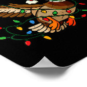 Mallard Duck Light Christmas Hunting Pajama Toddle Poster (Hoek)