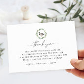 Mallard Duck Little Ducking Baby shower Bedankkaart