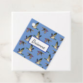 Mallard Duck Lovers Bedankjes Labels (In situ)