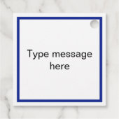 Mallard Duck Lovers Bedankjes Labels (Achterkant)