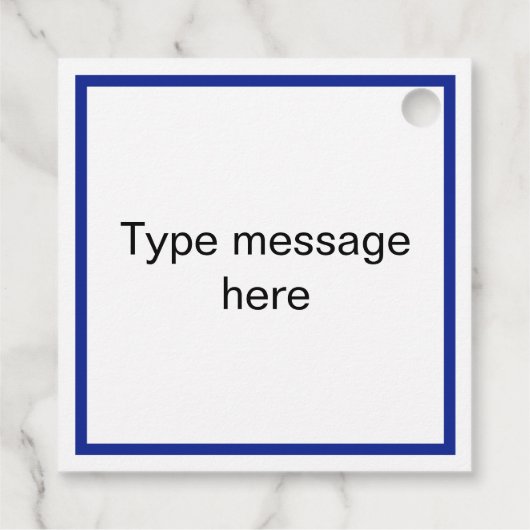 Mallard Duck Lovers Bedankjes Labels (Achterkant)