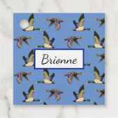 Mallard Duck Lovers Bedankjes Labels (Voorkant)