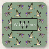 Mallard Duck Lovers Bier Onderzetter (Voorkant)