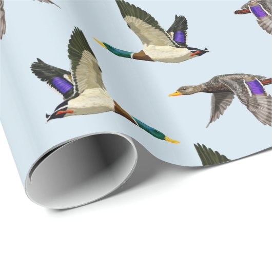 Mallard Duck Lovers Cadeaupapier (Rol Hoek)