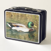Mallard Duck Metal Lunch Box (Achterkant)