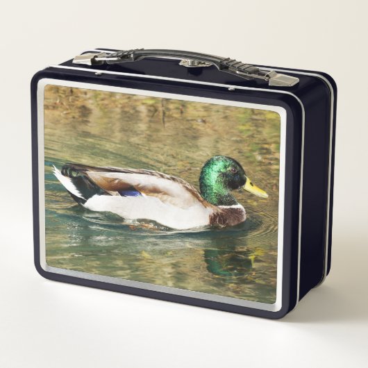 Mallard Duck Metal Lunch Box (Achterkant)