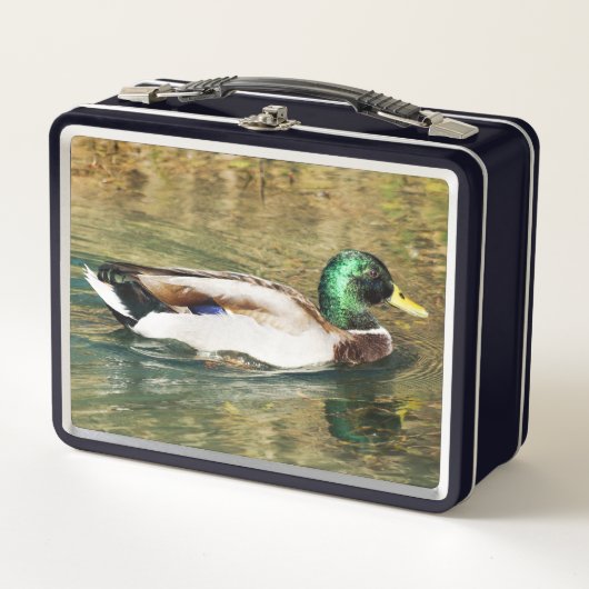Mallard Duck Metal Lunch Box (Voorkant)